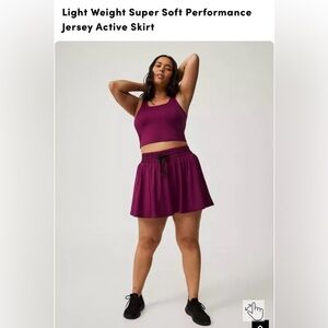 Torrid athletic skirt